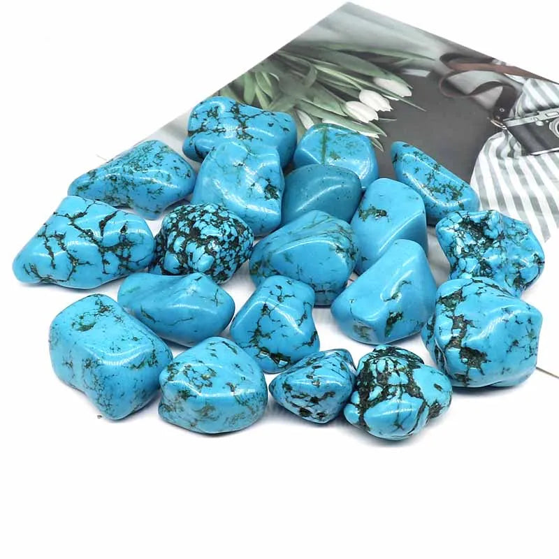 Turquoise Tumbled Stone