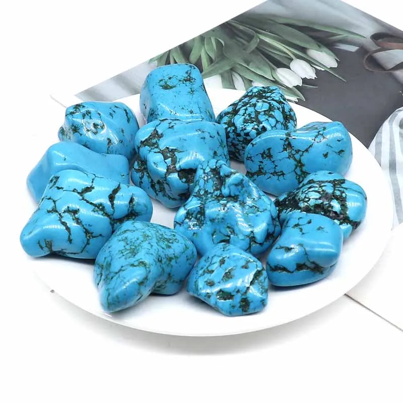 Turquoise Tumbled Stone