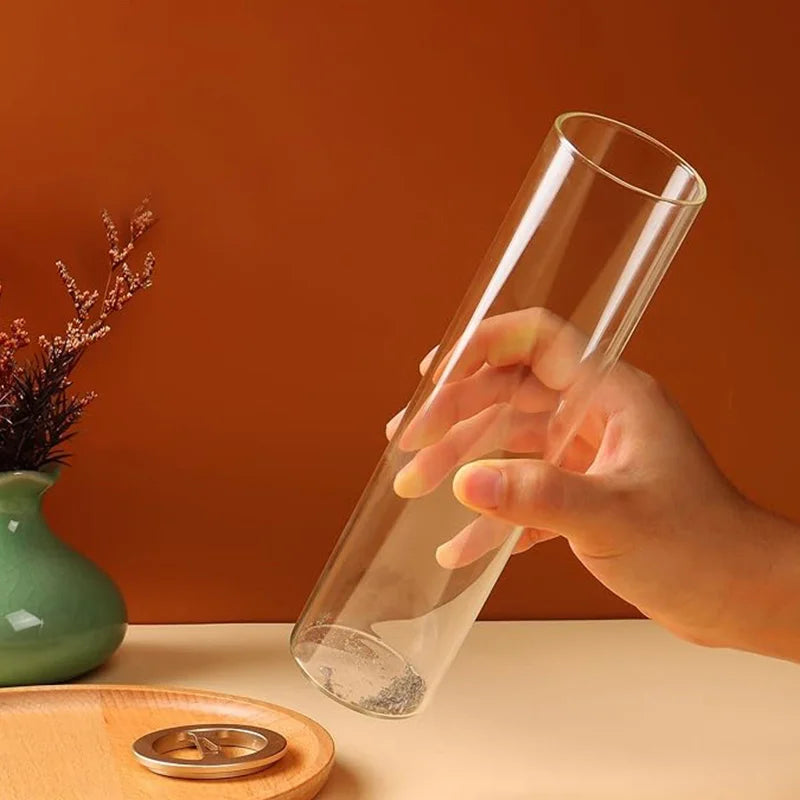 Glass Anti-Ash Incense Holder