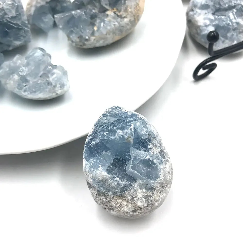 Natural Celestite Quartz Crystal