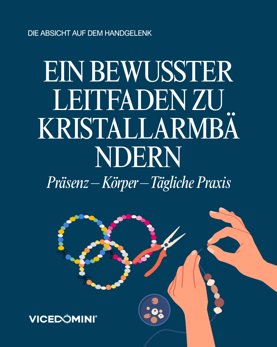 Um guia consciente sobre pulseiras de cristal