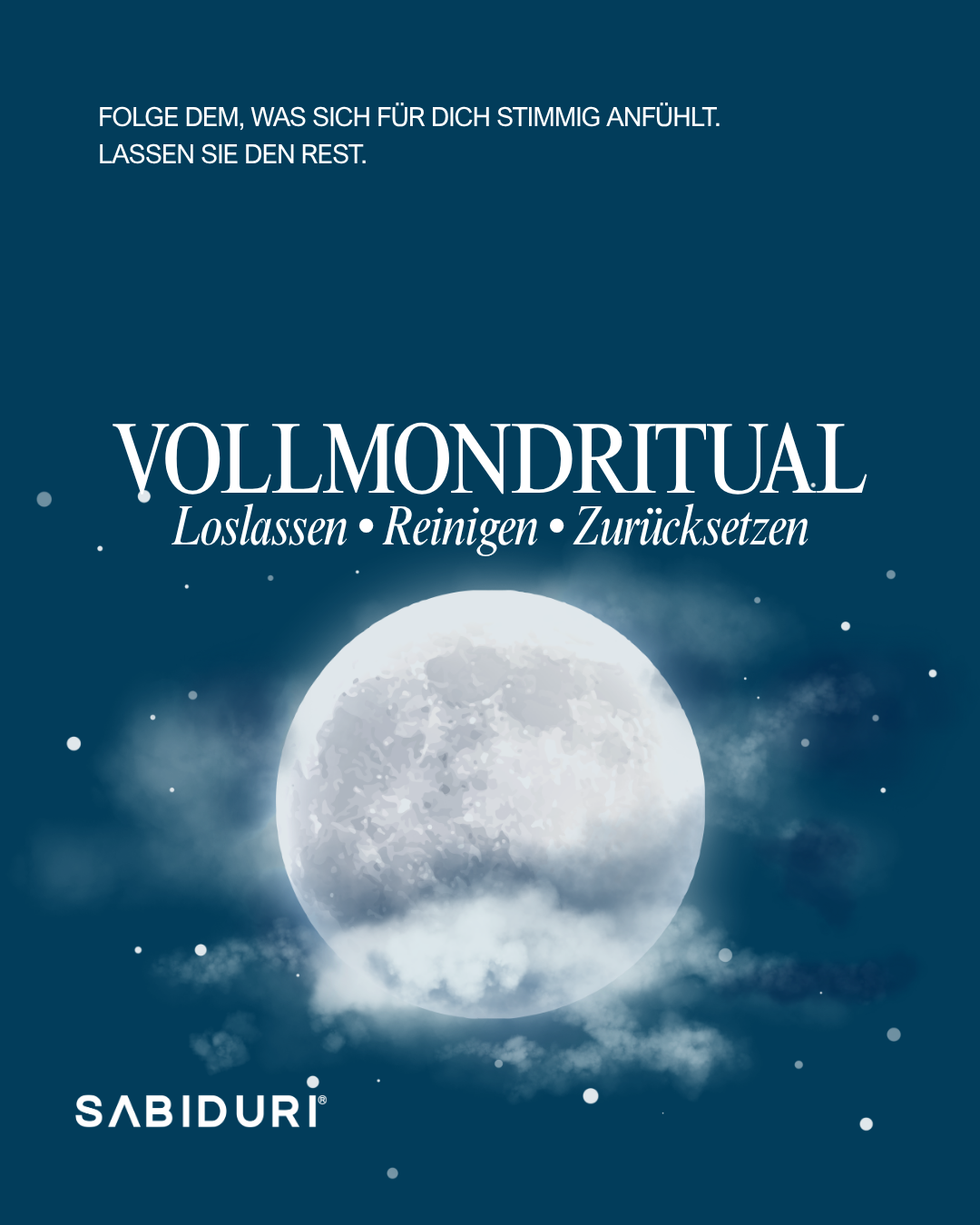 GUIA DE REINÍCIO NA LUA CHEIA