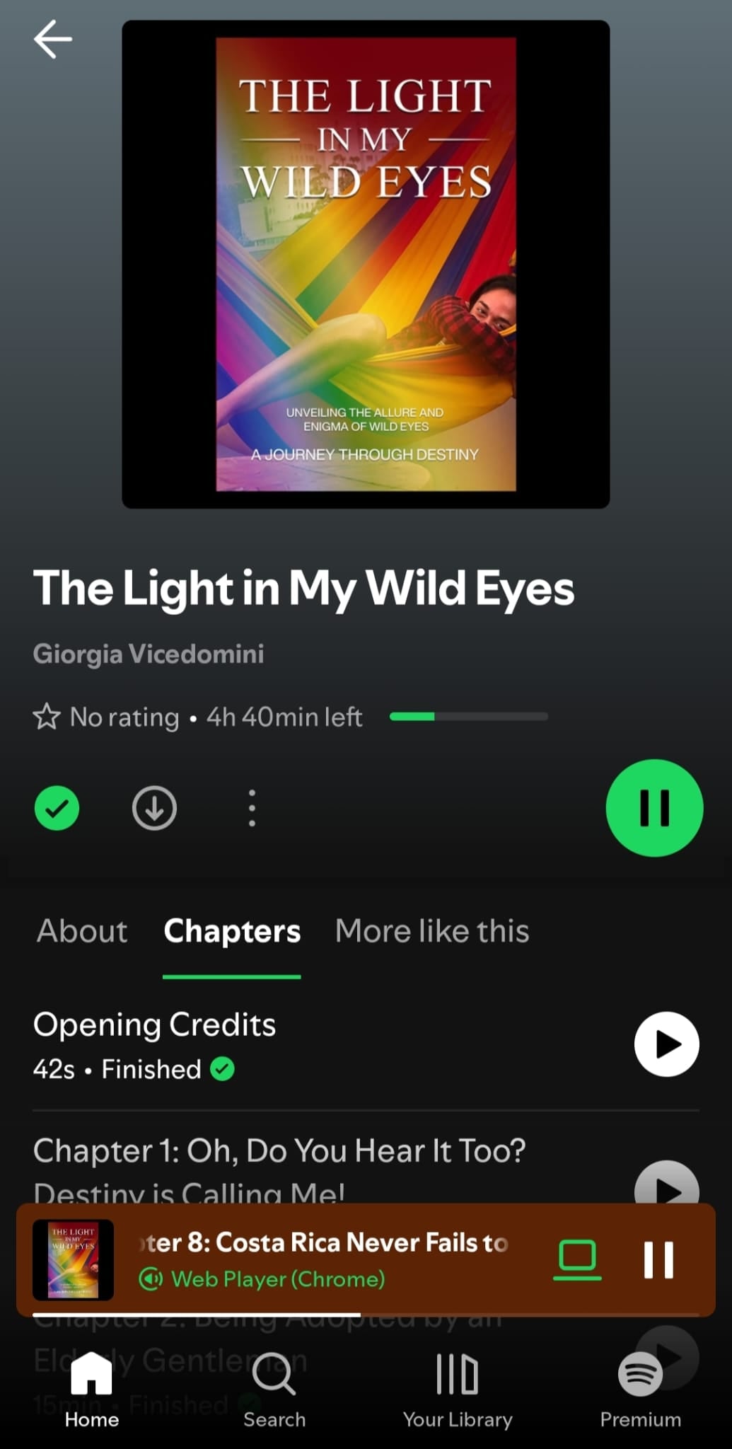 The Light in my Wild Eyes