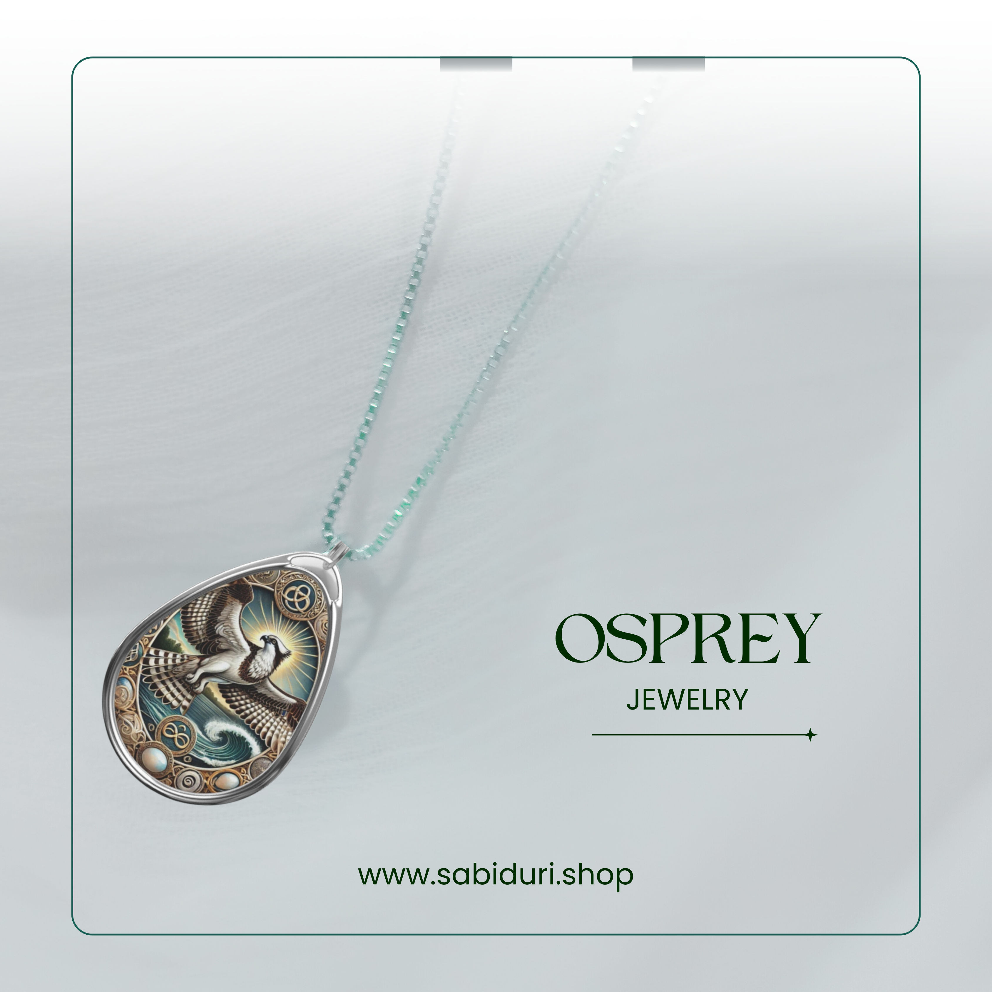 Osprey Spirit Animal Necklace